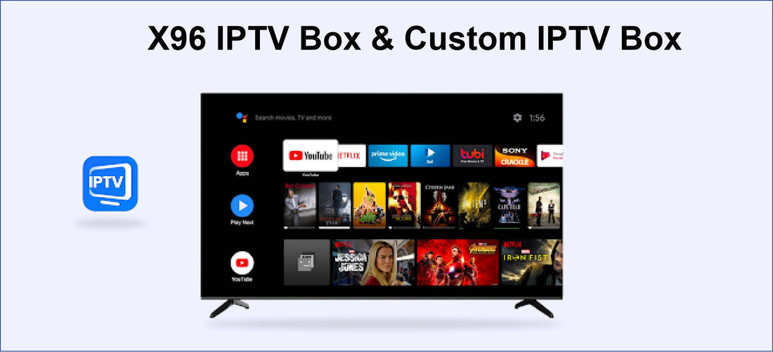 X96 IPTV Box & Custom IPTV Box