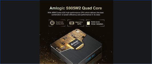 Amlogic S905W2 VS S905X4 RK3528 S905Y4 H618