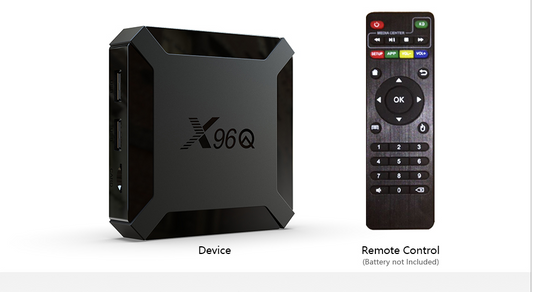 TV Box 4K Allwinner H313 X96Q Digital Media Player