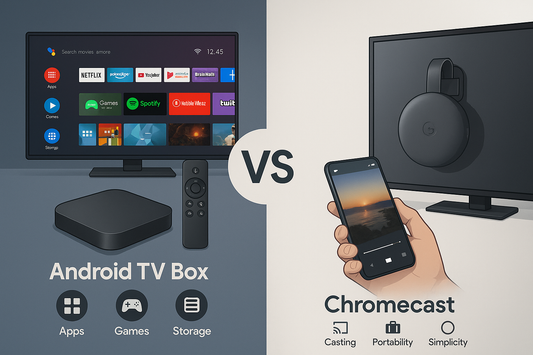 Android TV Box VS Chromecast