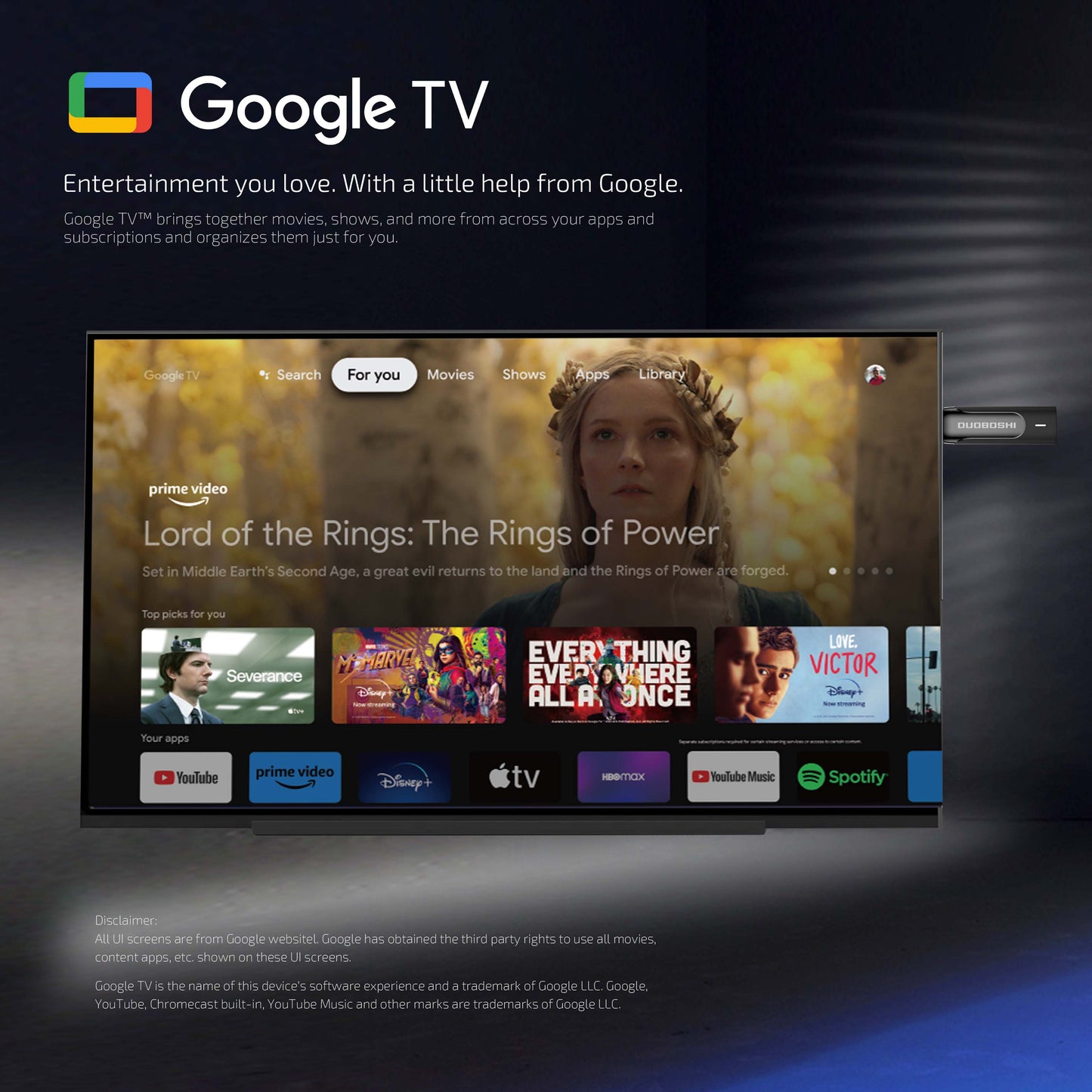 Google TV OS