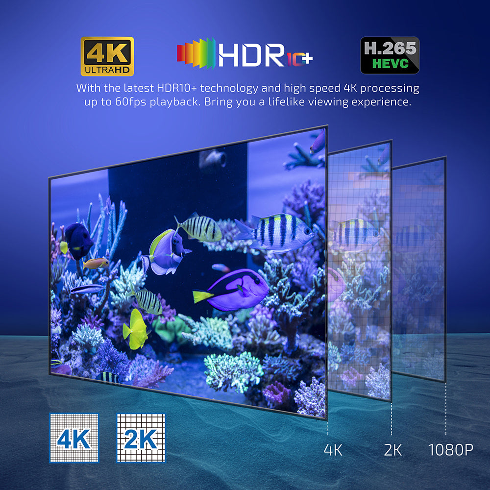 ТВ-приставка X98Q Amlogic S905W2 Quad Core 4K Dual WiFi