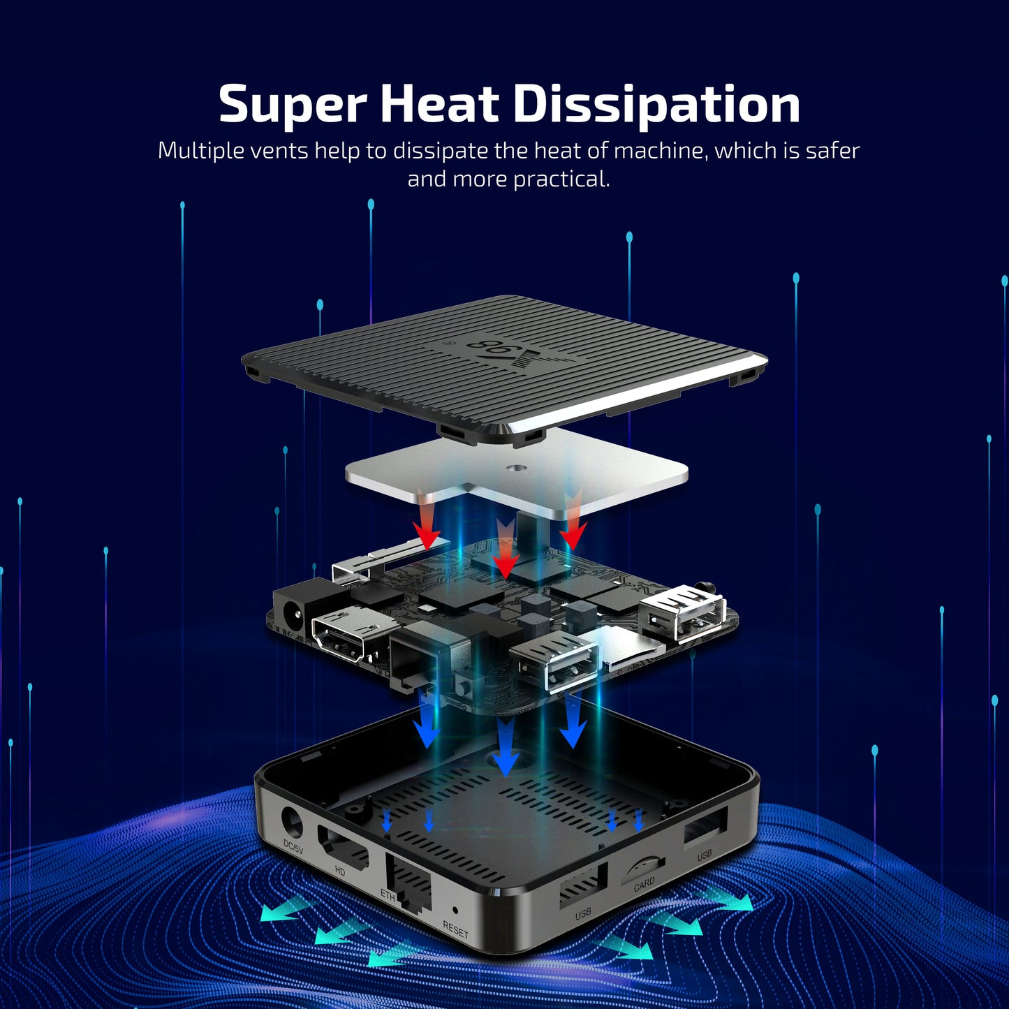 ТВ-приставка X98Q Amlogic S905W2 Quad Core 4K Dual WiFi
