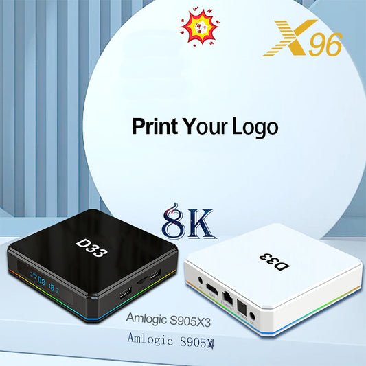 X96 X4 WHITE TV BOX