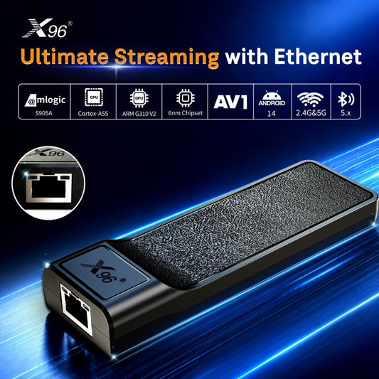 Digital Signage Android TV STICK W/ Ethernet Port