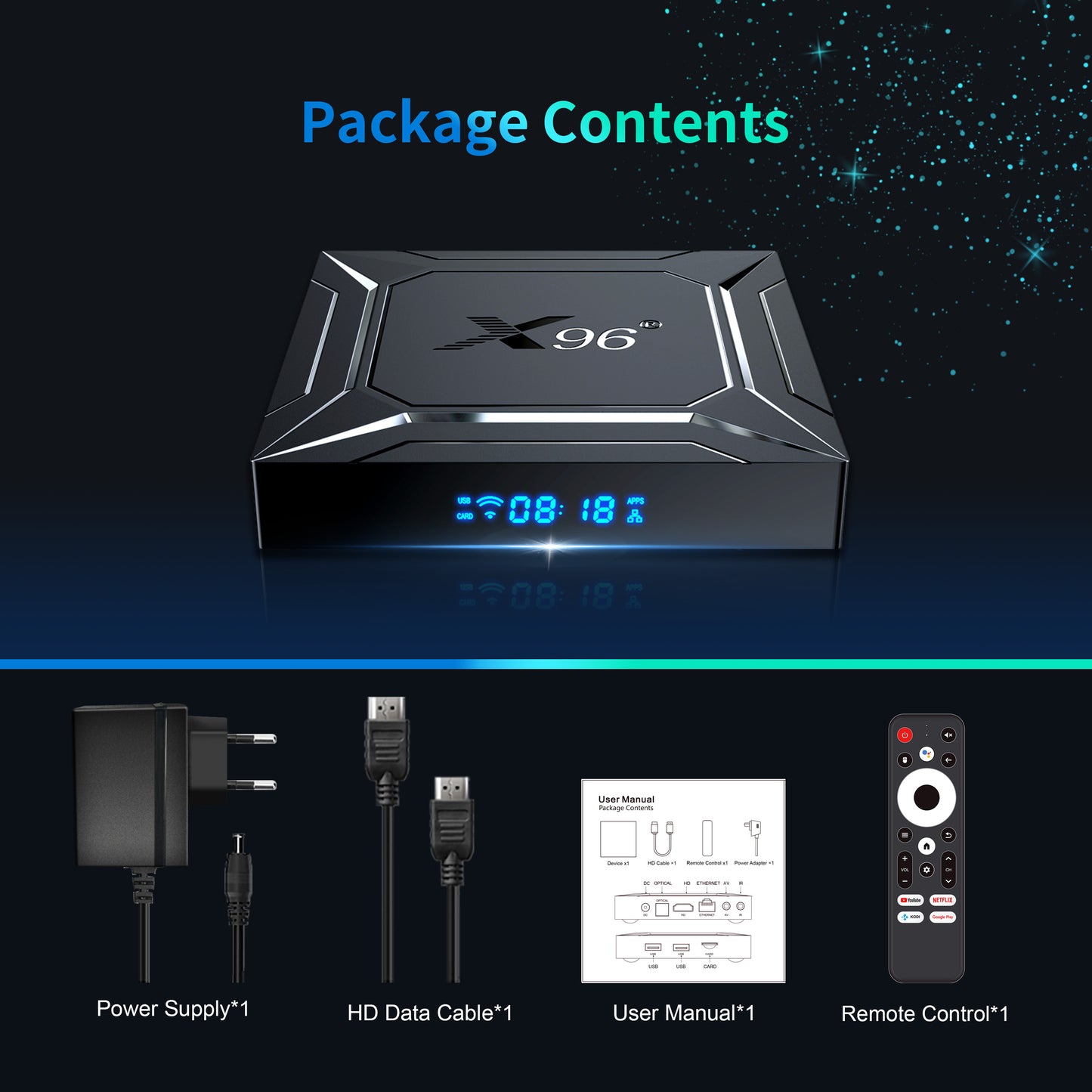 X96 M200 Amlogic S905X5M TV Box