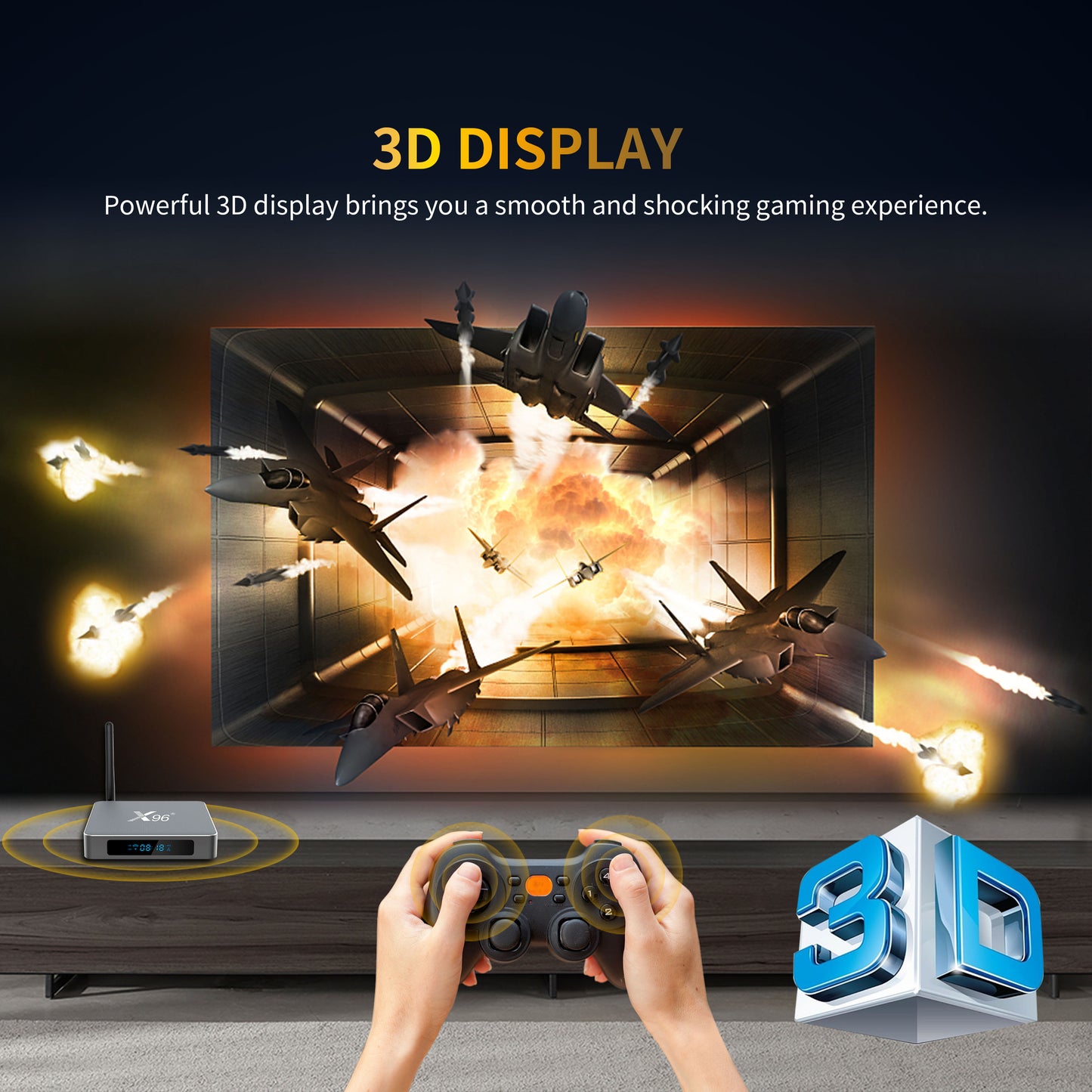 X96 X9 3D TV Box