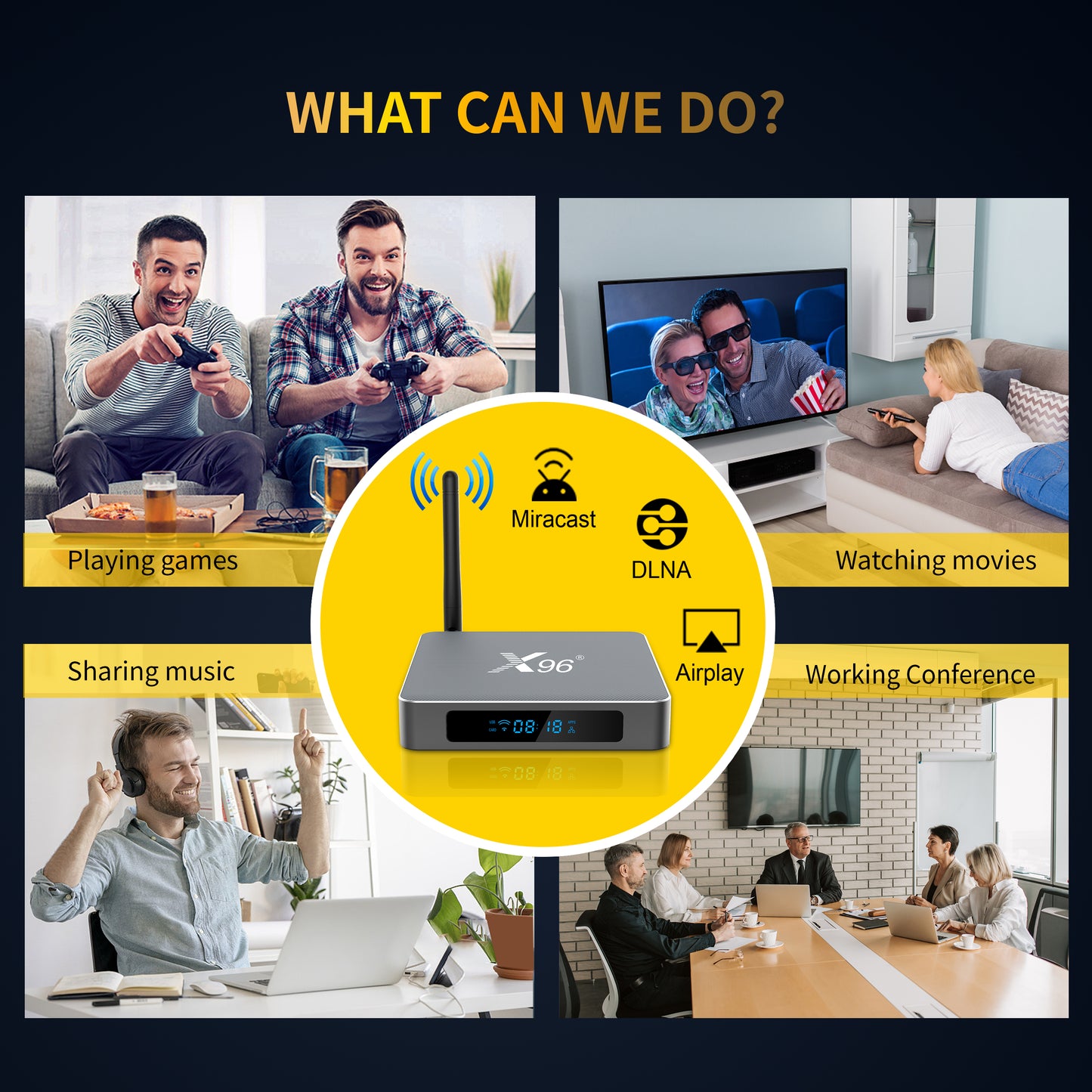 X96 X9 8K Streaming Device