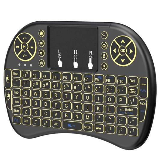 Universal wireless keyboard mouse combo 2.4G wireless I8 mini keyboard smart remote control