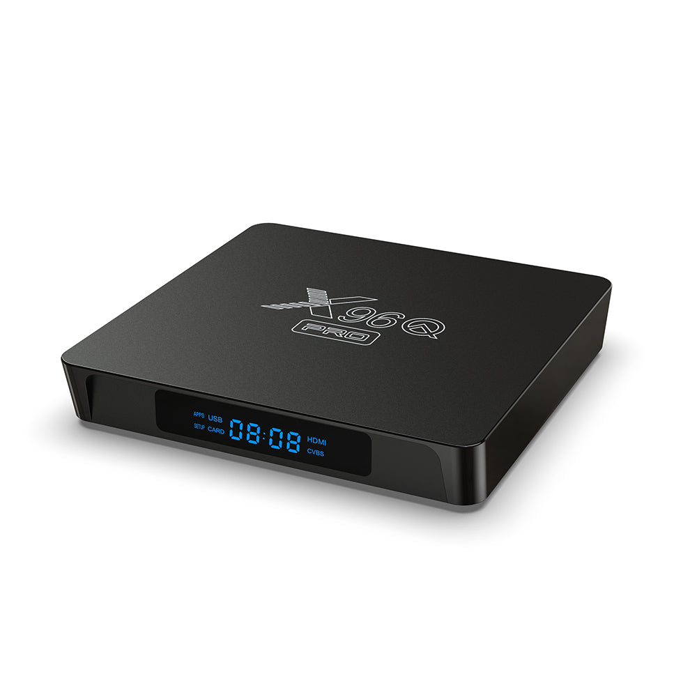 X96Q Pro Quad Core Allwinner H313 Android 10 Dual Dual WiFi TV Box