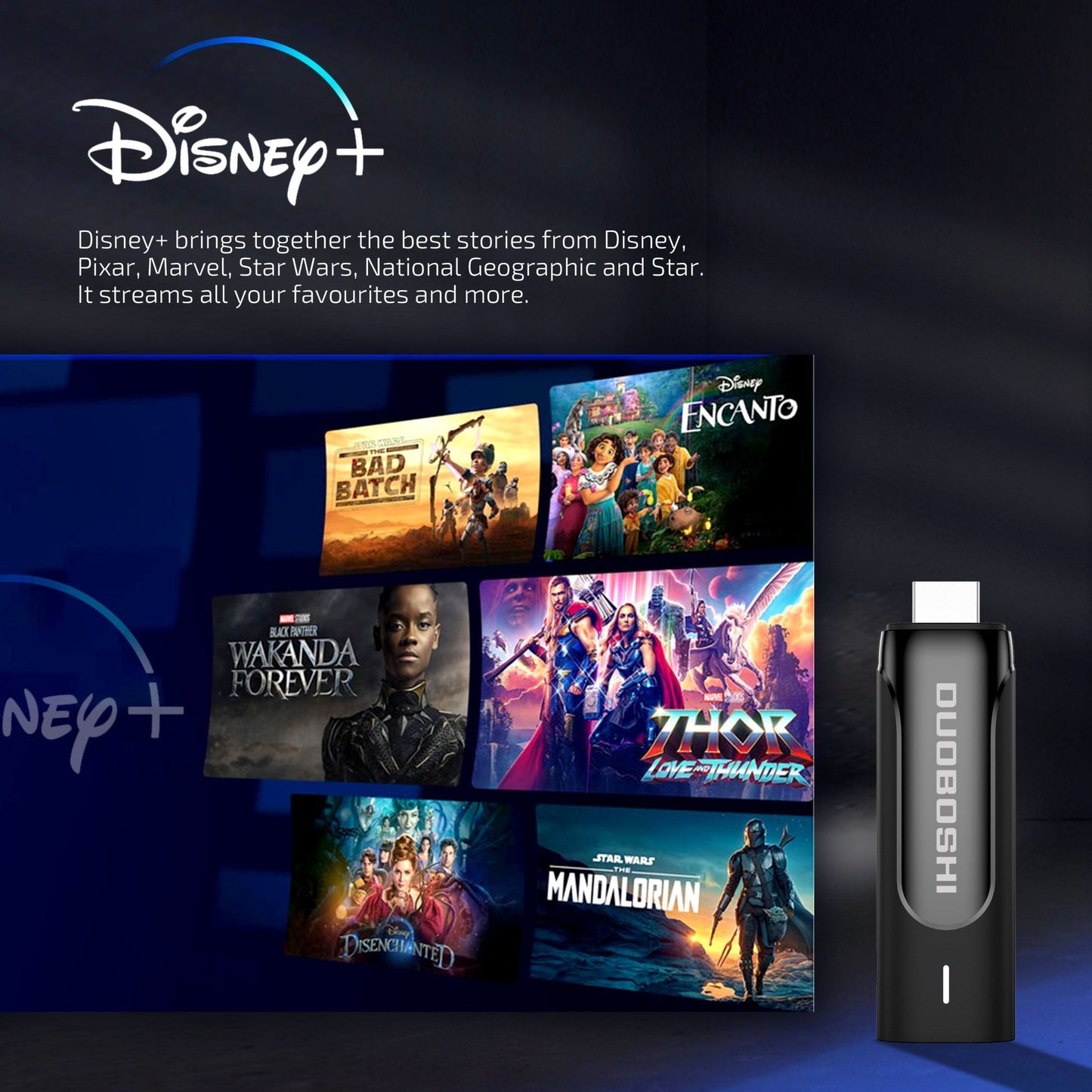 4K Google TV Stick Netflix & Google Certified TV Dongle