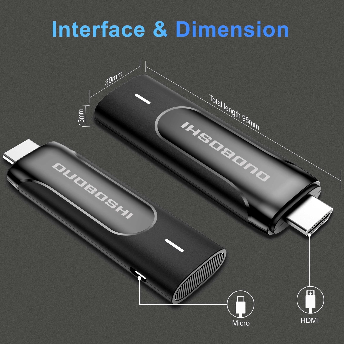 4K Google TV Stick Netflix & Google Certified TV Dongle