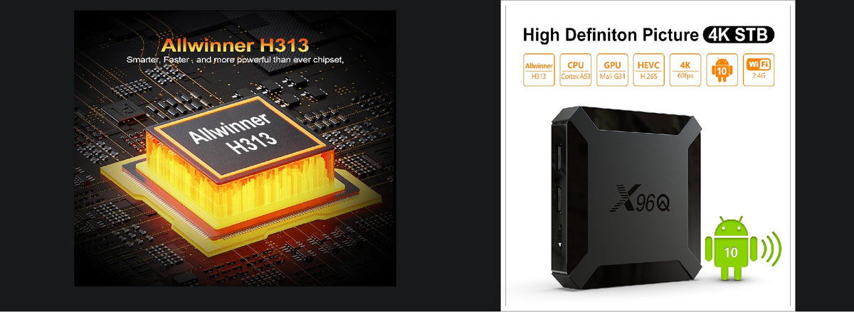 Allwinner R58 Descarga de firmware para Allwinner H313 X96Q TV Box vs. H616 vs. Amlo ...