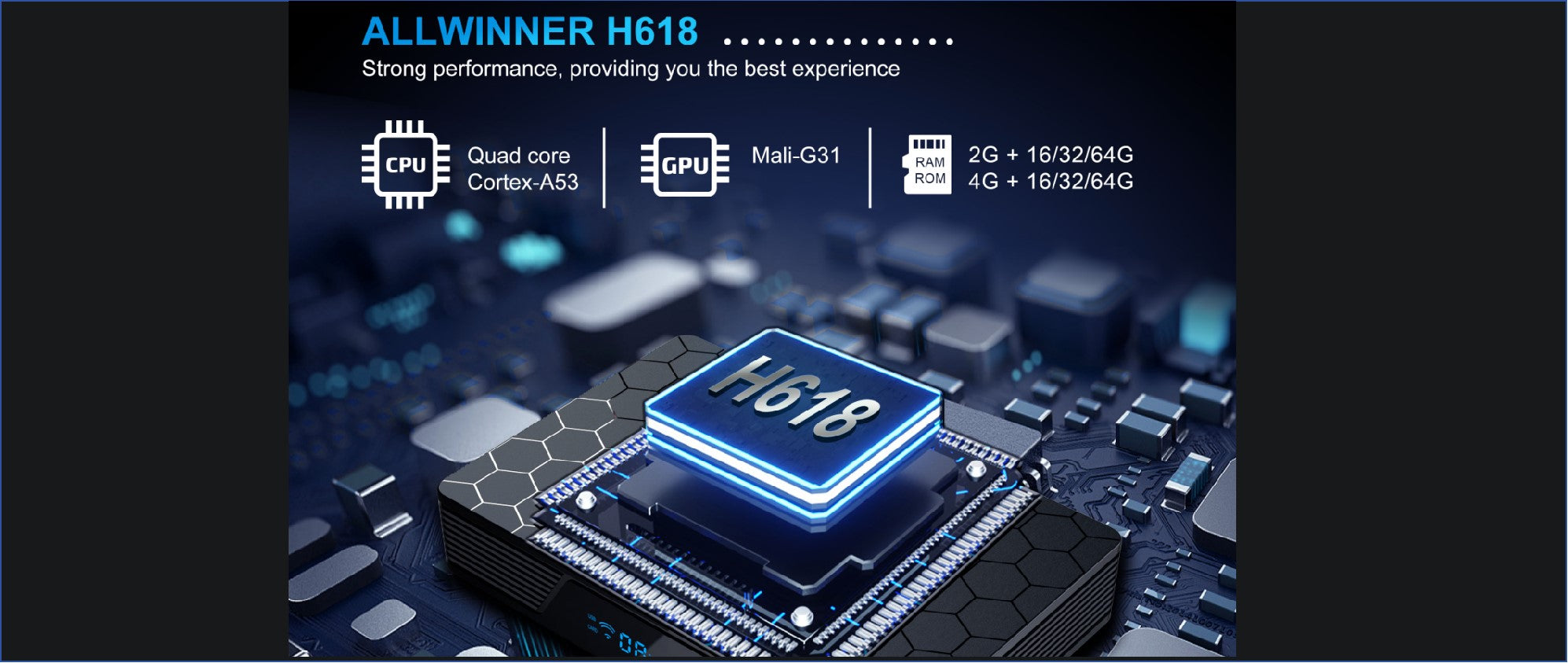 H618 Note 全志 H618 VS S905X4、RK3528、S905W2、RK3566,Linux Armbian & Revie – X96mini 電視盒