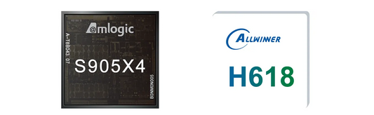 Allwinner H618 VS Amlogic S905x4