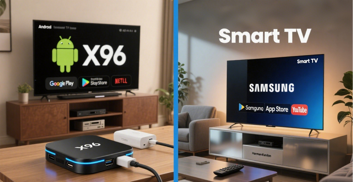 Box Mod Smart Android Box For Television——Android Box TV VS Smart TV – X96mini TV Box