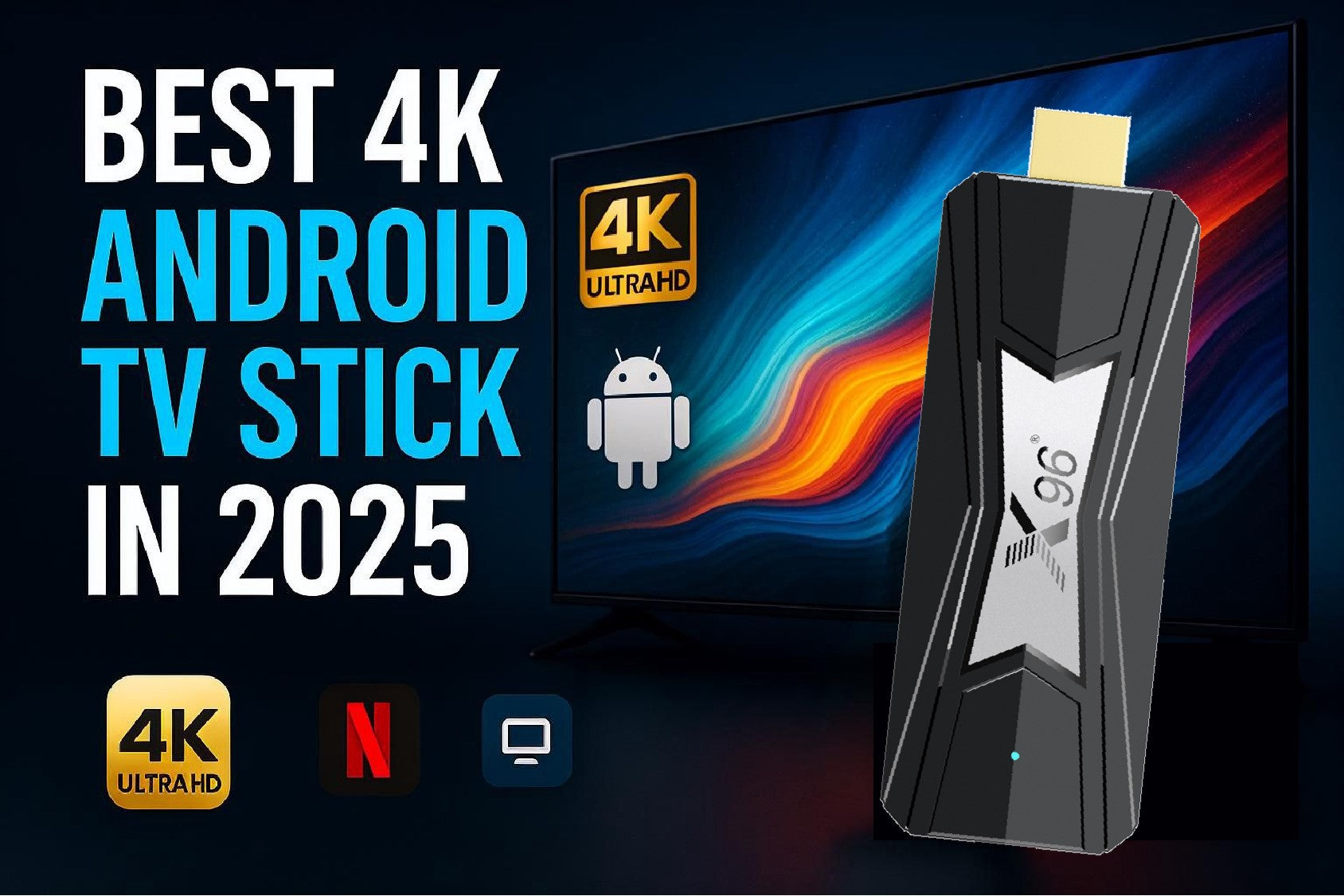 Melhor Android TV Stick 4K em 2025 – X96mini TV Box