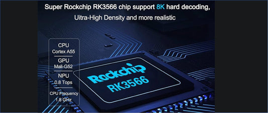 Rockchip RK3566  & RK3566 vs S905X4