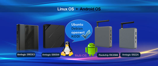 Linux TV Box/IPTV Box STB Linux Armbian Ubuntu S905X S905X4——X96 Linux TV Box