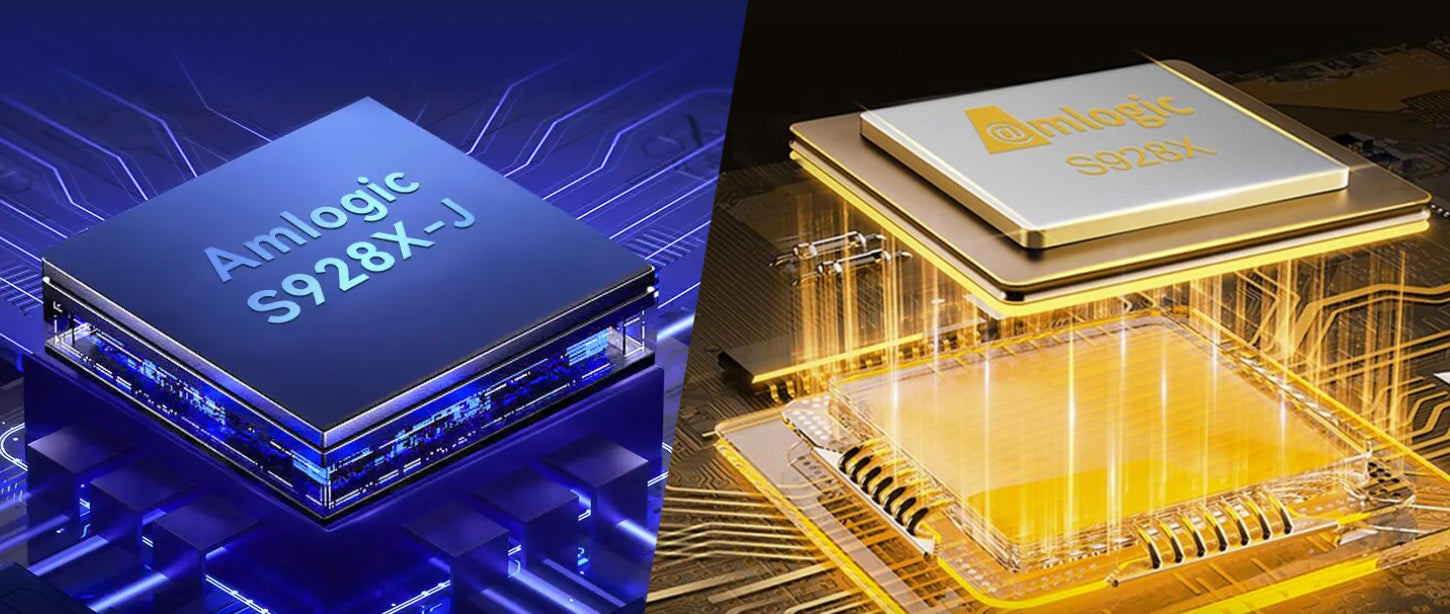 Procesador 8K Amlogic S928X-J comparado con Amlogic S928X – X96mini TV Box