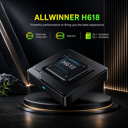 X96 Mate 2026 NEW Allwinner H618 Android 14 2GB/16GB EMCP BT Voice Rcu with Different UI Wifi 6 Tv Box 4K Digital Signage Player