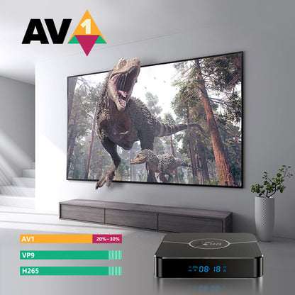Decodificador de TV 4K AV1 Amlogic S905W2 X98 Plus