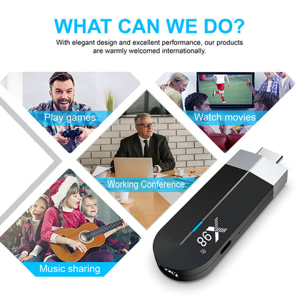 X98 S500 4K Android 11 TV Stick Amlogic S905Y4 Четырехъядерный процессор 