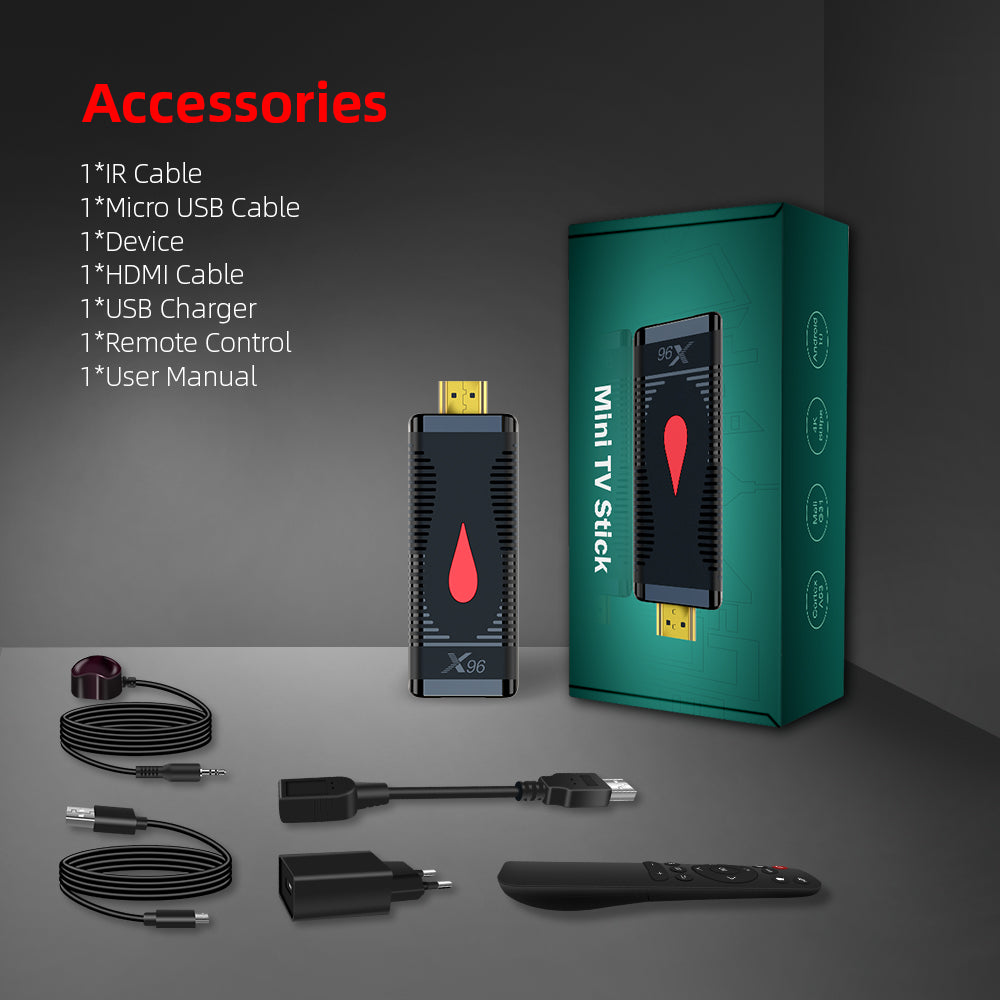 ТВ-адаптер X96 S400 TV Stick Android 10 
