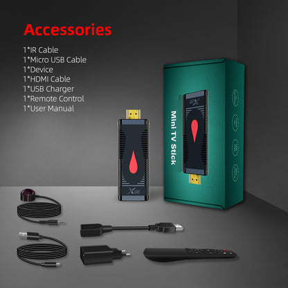 ТВ-адаптер X96 S400 TV Stick Android 10 