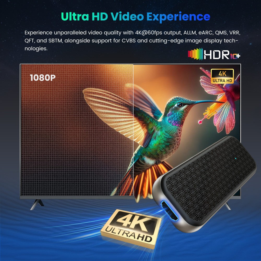 Amlogic S905X5M Android TV box IR Bluetooth Remote