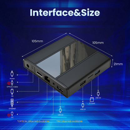 RK3528 Linux tv box Ubuntu Debian 4GB 32GB