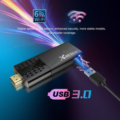 RK3518 Android TV Stick Android 14 Wifi6 Bluetooth voice remote