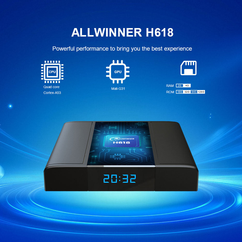 H618 LINUX TV BOX
