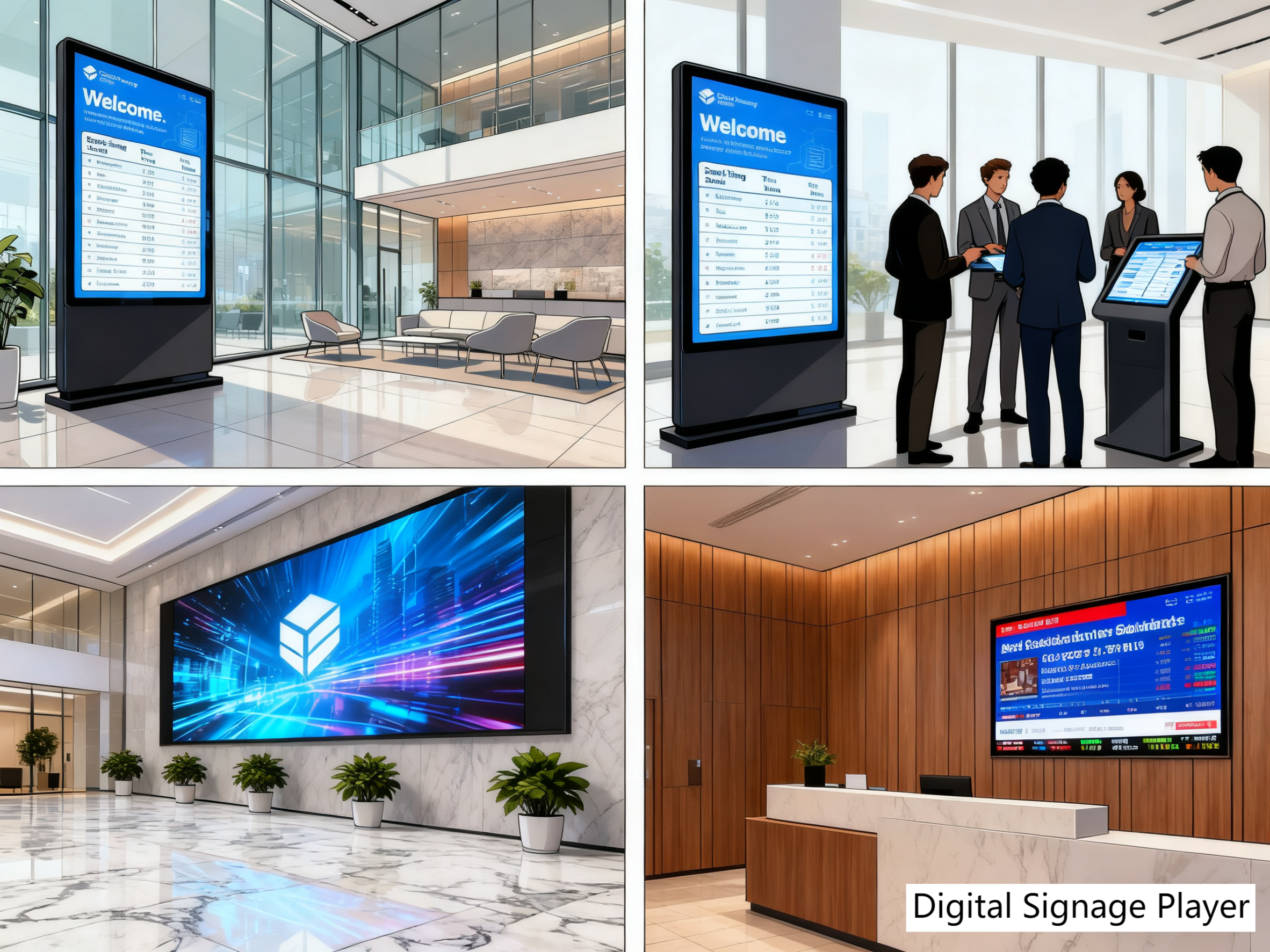Digital signage Player Box