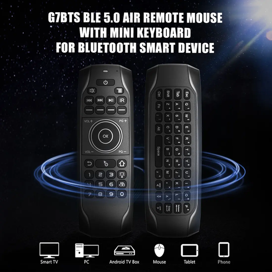 G7 Win 10 AIR MOUSE with backlight support motion game mini keyboard turn off the display