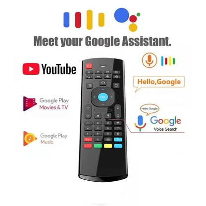 OEM Customize 2.4G Wireless Up to 10 Meters Remote Control MX3 Fly Air Mouse