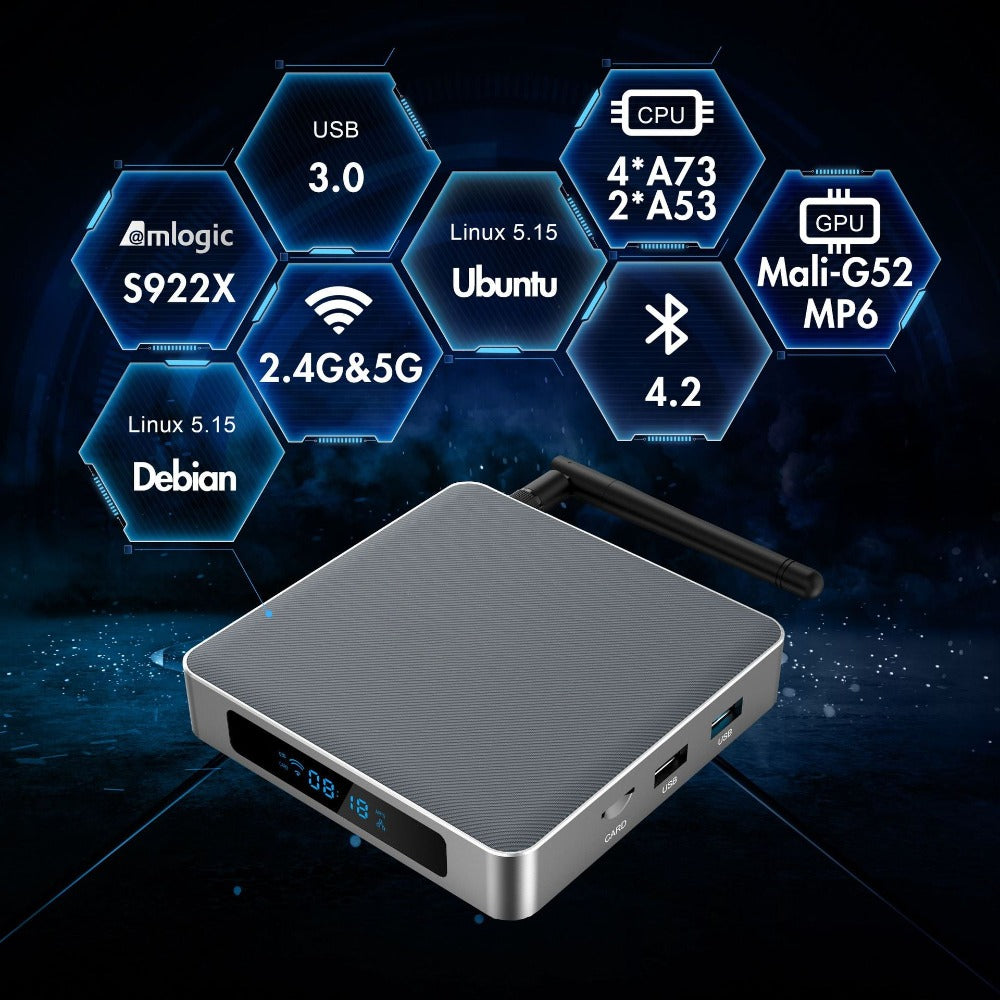 Smallest Linux Box Cloud Print/Cloud Server için Linux TV Box çözümü. – X96mini TV Kutusu