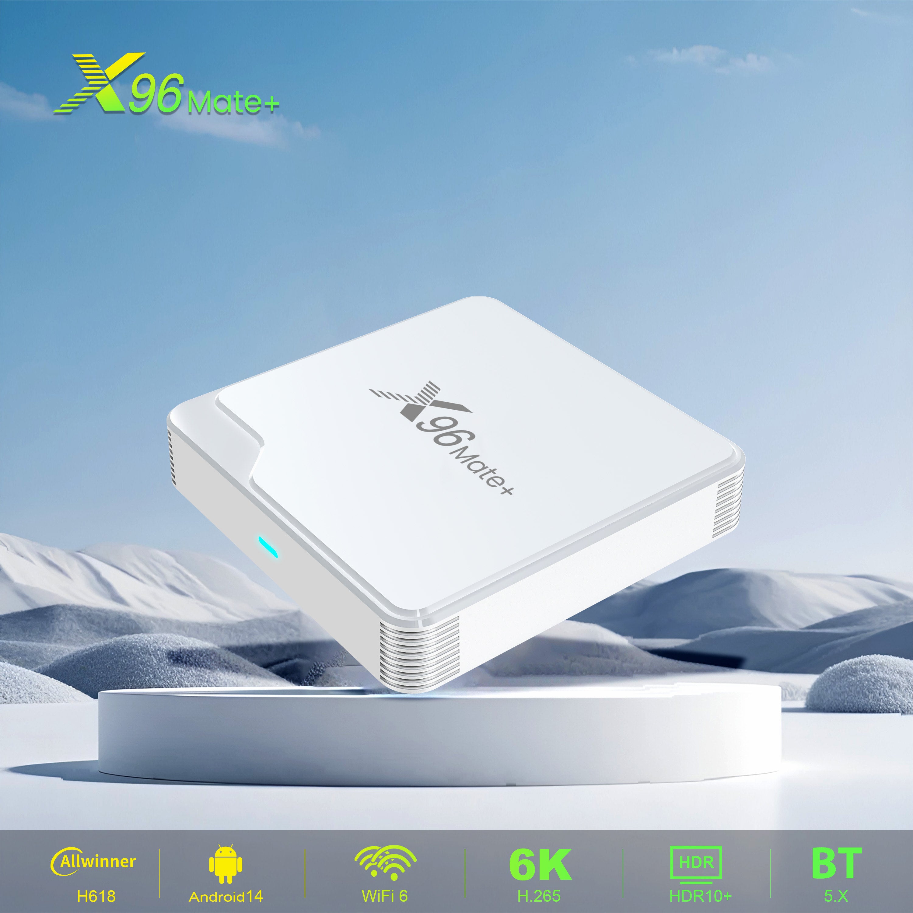 Allwinner H618 クアッドコア – X96mini TV ボックス