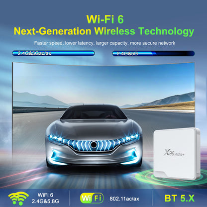 X96 Mate+ Allwinner H618 6K Androdid 14  TV Box Manufacturer
