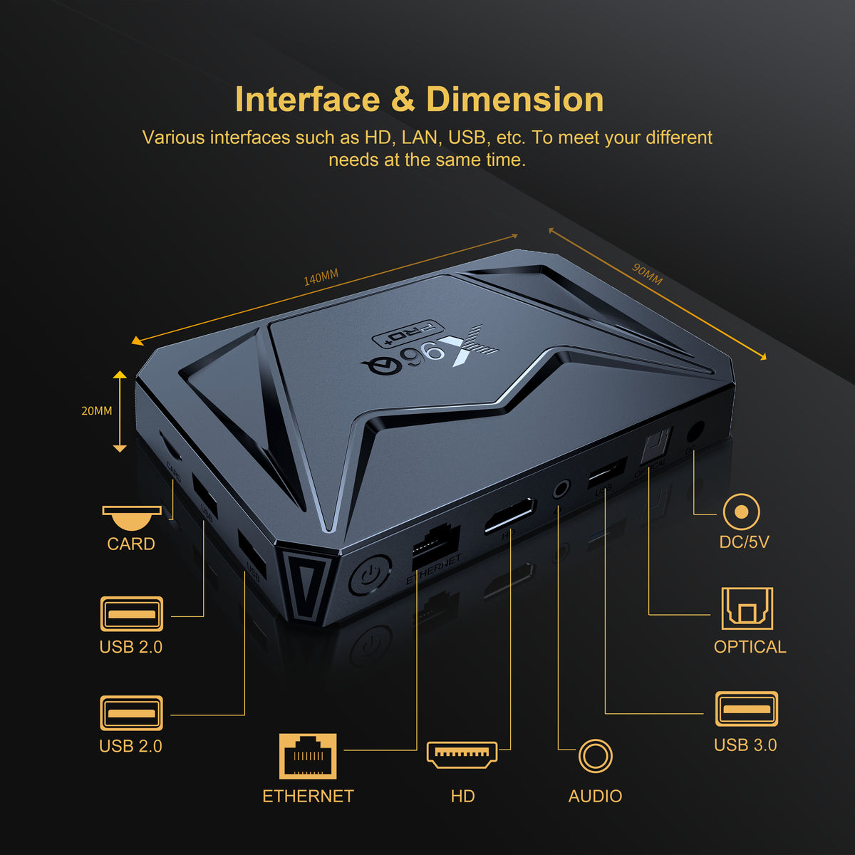 X96Q pro+ 8K Allwinner H728 Android 14 X96 TV Box Digital Signage Play ...
