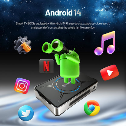 S905X5 TV BOX ANDROID 14