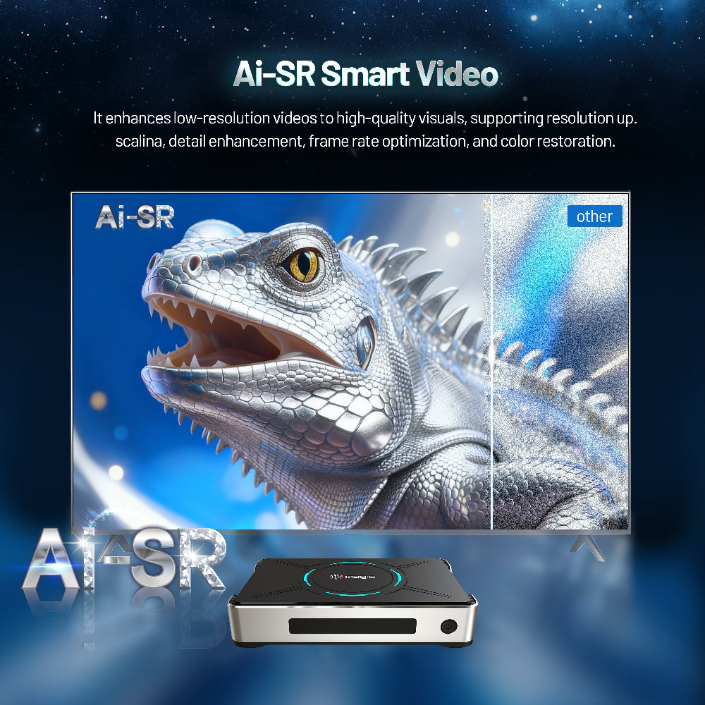 S905X5 TV BOX AI SR
