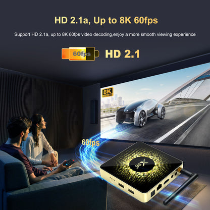 X96 X10 Steaming TV Box 