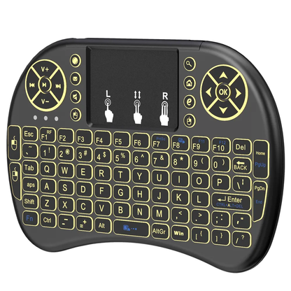 Universal wireless keyboard mouse combo 2.4G wireless I8 mini keyboard smart remote control