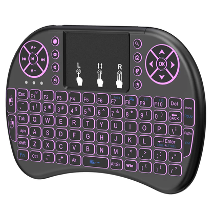 Universal wireless keyboard mouse combo 2.4G wireless I8 mini keyboard smart remote control