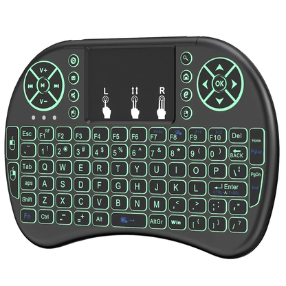 Universal wireless keyboard mouse combo 2.4G wireless I8 mini keyboard smart remote control