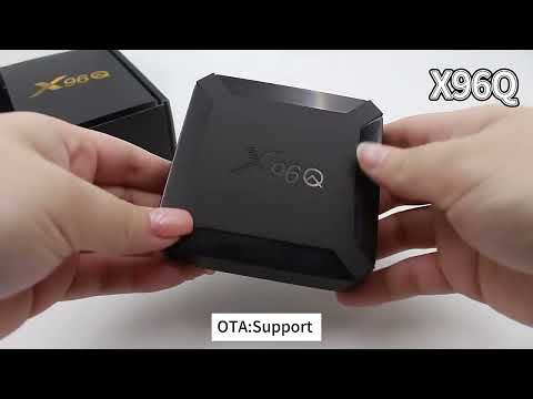 X96Q Android 10 TV Box Allwinner H313 Quad Core Digital Signage