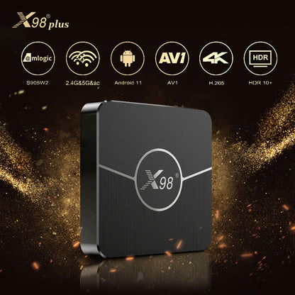 x98plus tv box android 11 media player